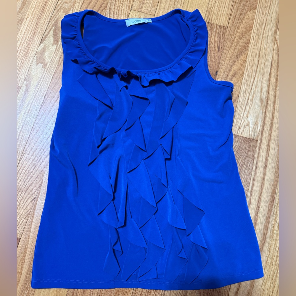 Ricki's Royal Blue Sleeveless Blouse